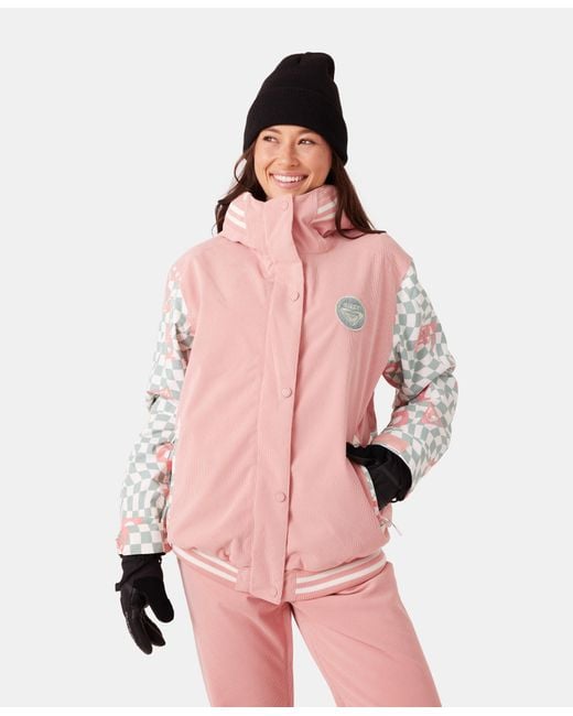 Roxy Pink Cheer Up Jacket