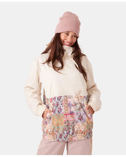Roxy Pink Downtown Anorak Jacket