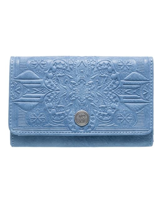 Roxy Blue Crazy Diamond Trifold Wallet