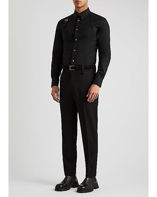 Alexander McQueen Cotton Harness Shirt 
