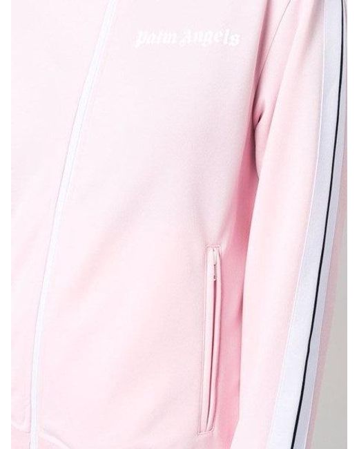 Palm Angels Classic Tracksuit Jacket Pink Women | Lyst
