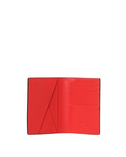 Christian Louboutin Wallet For Man in Red for Men | Lyst