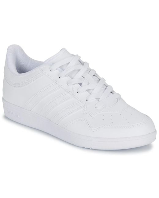 Adidas White Shoes (trainers) Hoops 4.0 for men