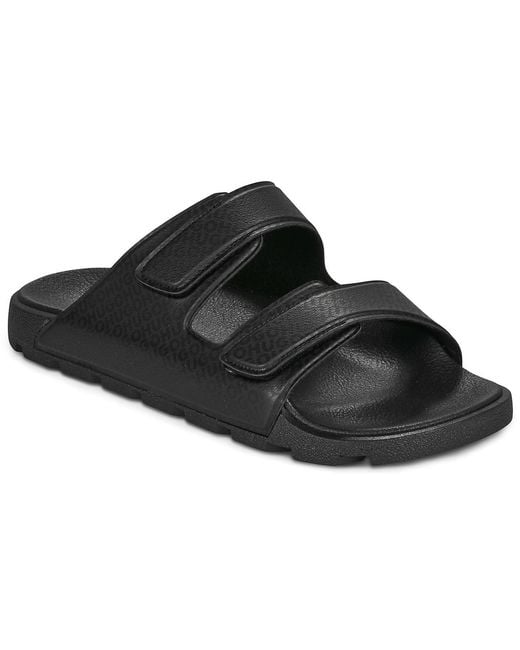 HUGO Black Mules / Casual Shoes Evander_sand_grpuao for men