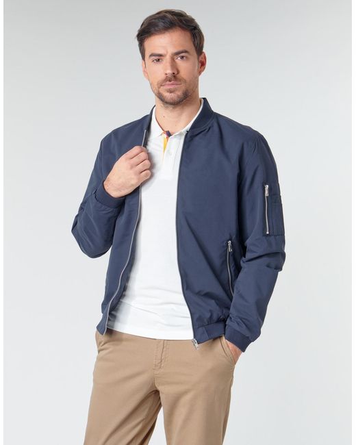 Jack & Jones Blue Jjerush Jacket for men