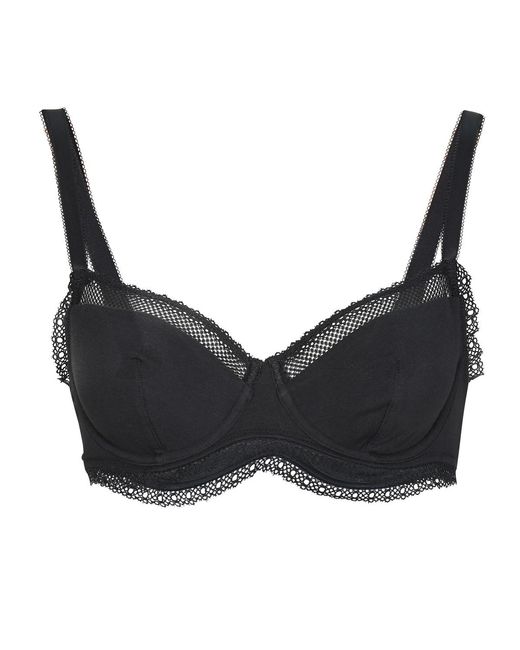 Passionata Black Underwire Bras Charlotte Wired Demi Bra