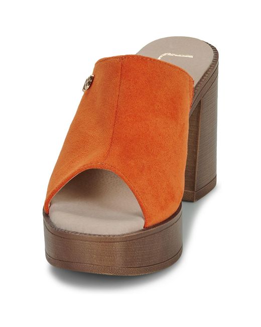Les Petites Bombes Orange Mules / Casual Shoes Izia