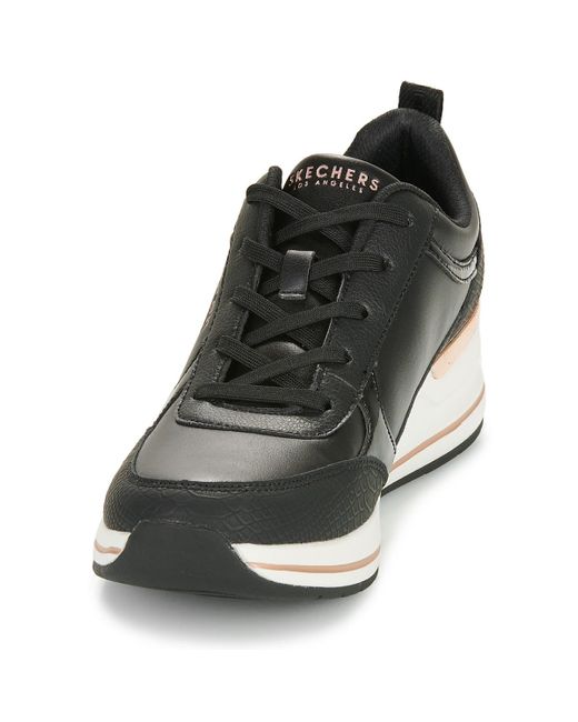 Skechers Black Shoes (trainers) Billion 2 - Fine Shine