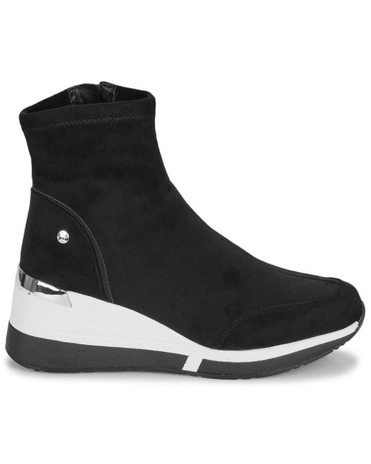 Xti Shoes (high-top Trainers) 142645-black