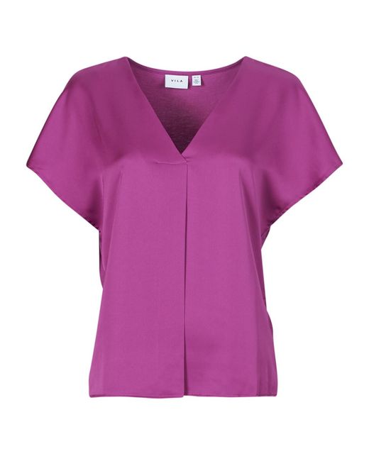 Vila Purple Blouse Viellette