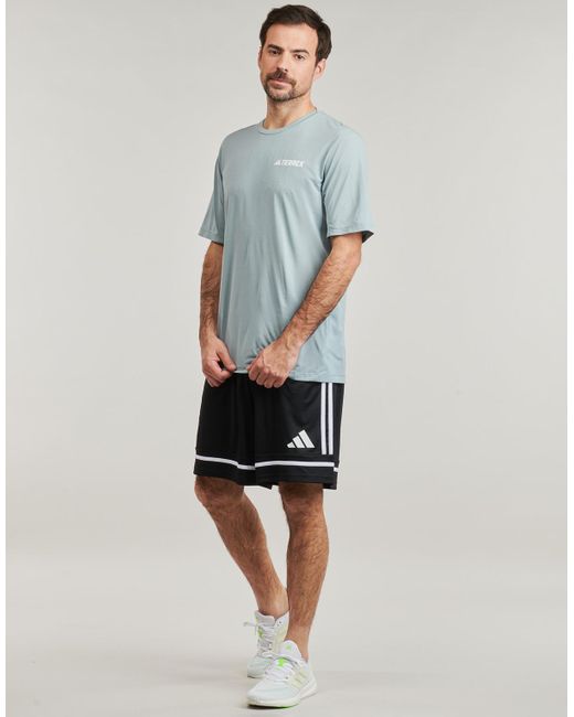 Adidas Blue T Shirt Jn8157 for men
