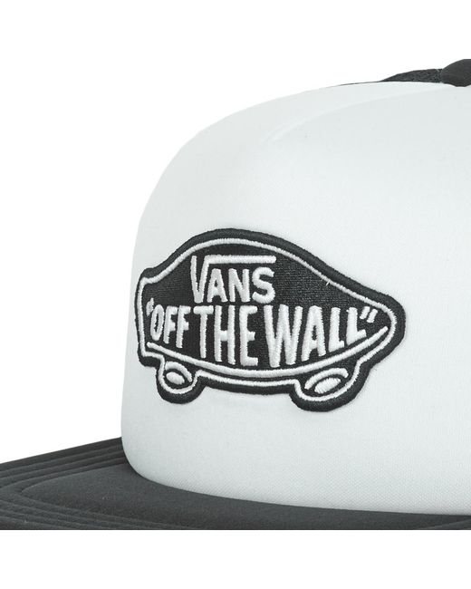 Vans White Classic Patch Trucker Cap