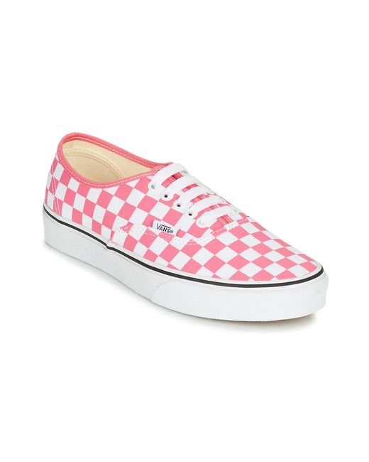 Vans Pink Authentic Shoes (trainers)