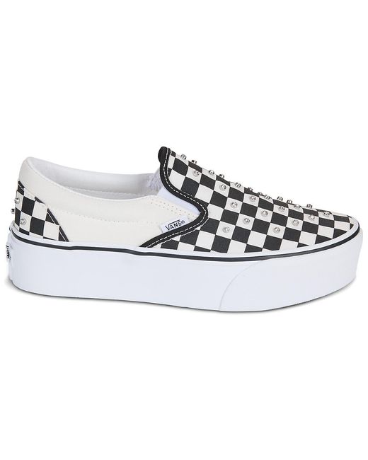 Vans White Slip-ons (shoes) Classic Slip-on Stackform