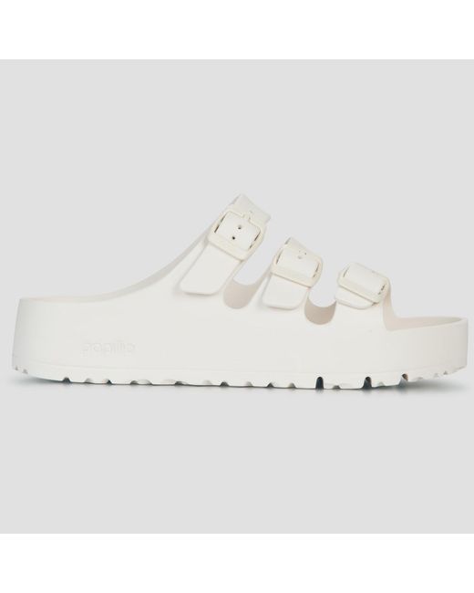 Birkenstock White Mules / Casual Shoes Florida Iii Flex Platform Eva