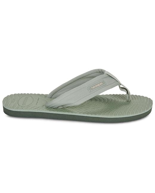 Havaianas Green Flip Flops / Sandals (shoes) Surfer Coast for men