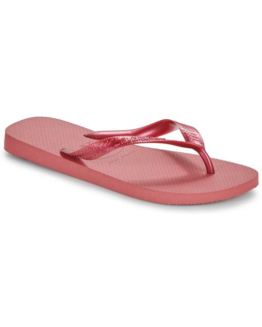 Havaianas Pink Flip Flops / Sandals (shoes) Top Tiras Senses