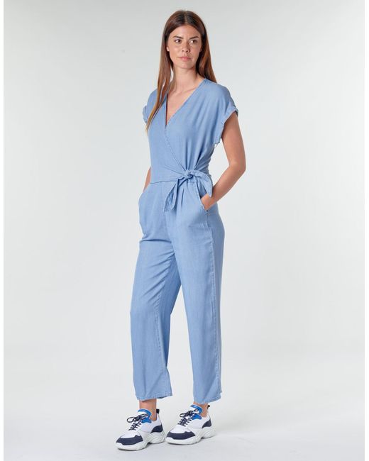 Vero Moda Blue Vmlaura Jumpsuit