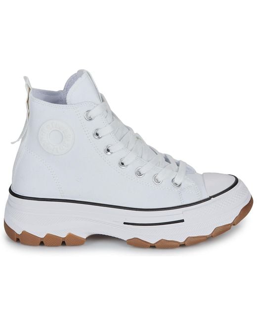 Refresh White Shoes (high-top Trainers) 172476