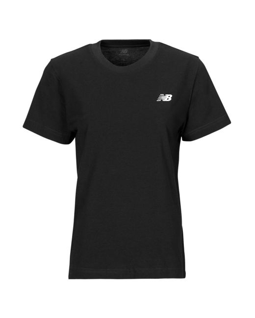 New Balance Black T Shirt Small Logo T-shirt