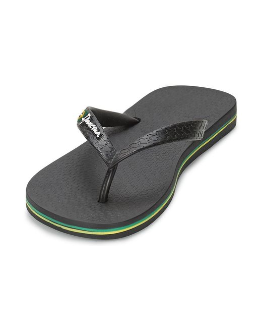 Ipanema Black Clas Brasil Ii Fem Flip Flops / Sandals (shoes)