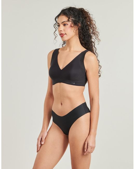 Sloggi Black Zero Feel Triangle Bras And Bralettes