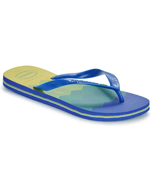 Havaianas Blue Flip Flops / Sandals (shoes) Brasil Fresh for men