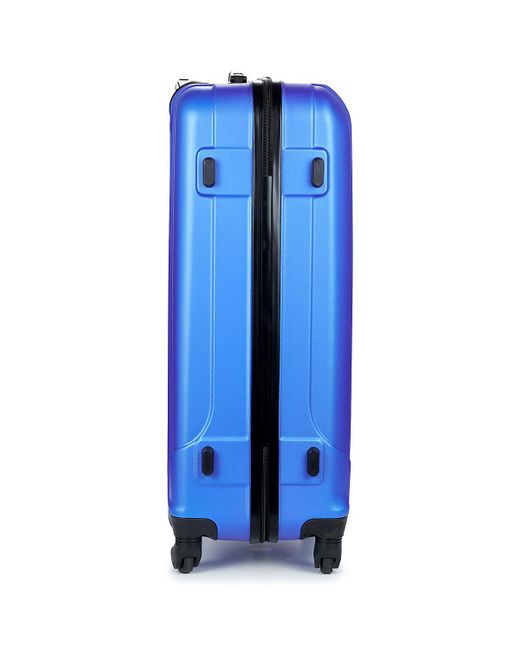 David Jones Blue Hard Suitcase Ba-1057-3