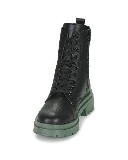 Yurban Black Verona Mid Boots