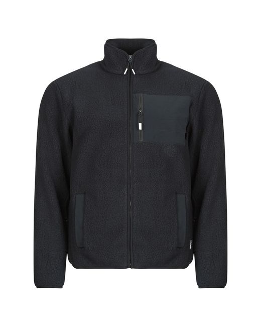 Jack & Jones Black Fleece Jacket Jjthatcher for men