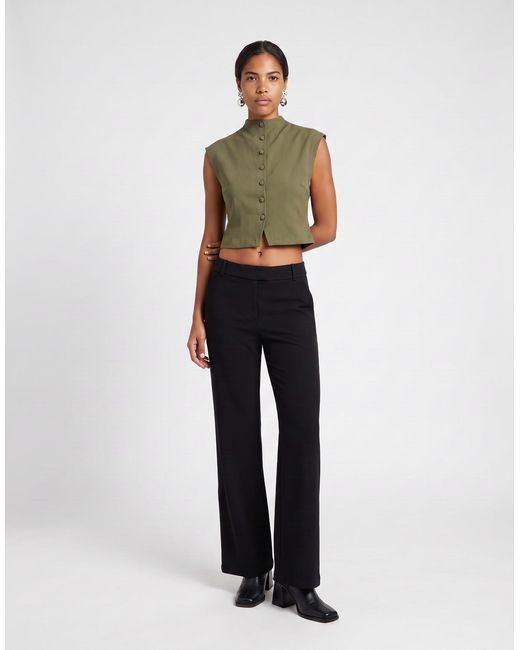 ONLY Black Straight Trousers Onlpoptrash Mw Straight