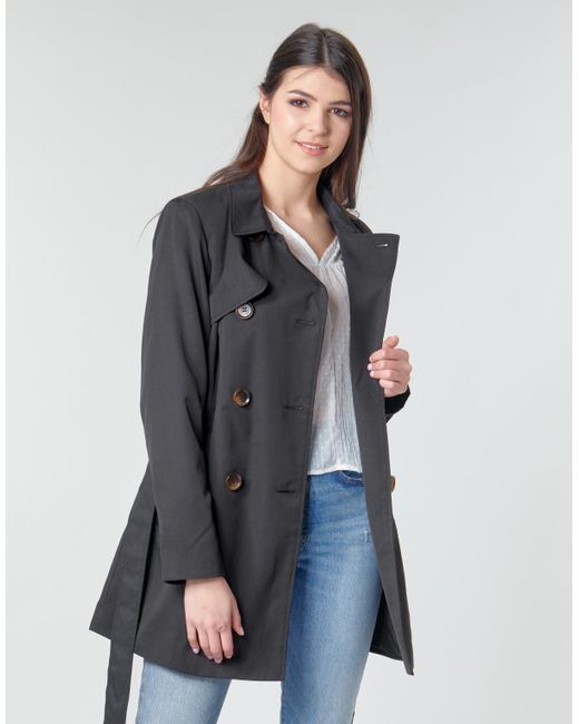 ONLY Black Onlvalerie Trench Coat