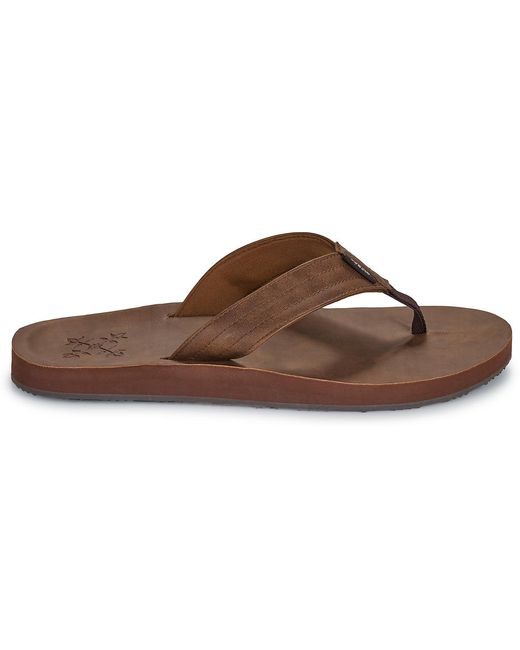 Oxbow Brown Flip Flops / Sandals (shoes) S1rincon for men