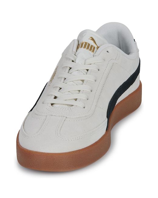 PUMA White Shoes (trainers) Club Ii Era Suede for men