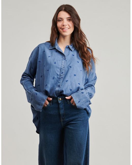 ONLY Blue Shirt Onlnew