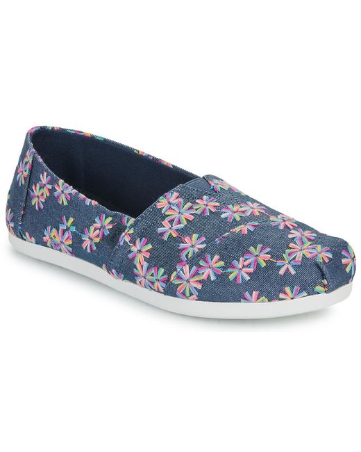 TOMS Blue Espadrilles / Casual Shoes Alpargata