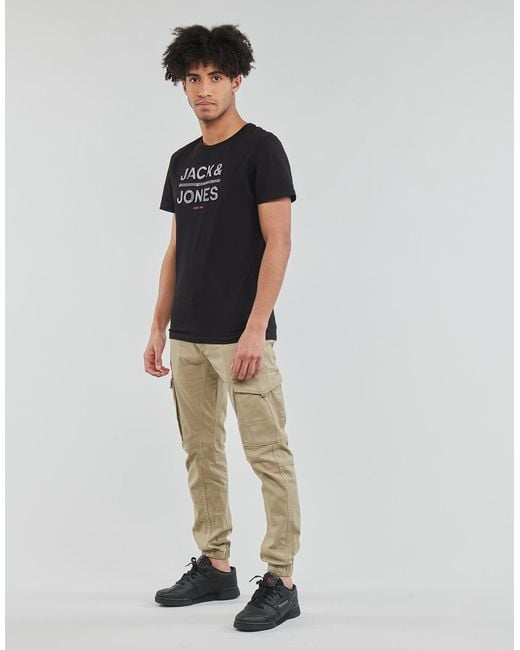Jack & Jones Natural Jpstpaul Cargo Trousers for men
