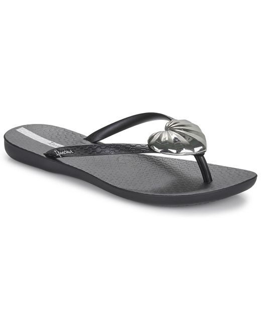 Ipanema Gray Flip Flops / Sandals (shoes) Maxi Fashion Iii Fem