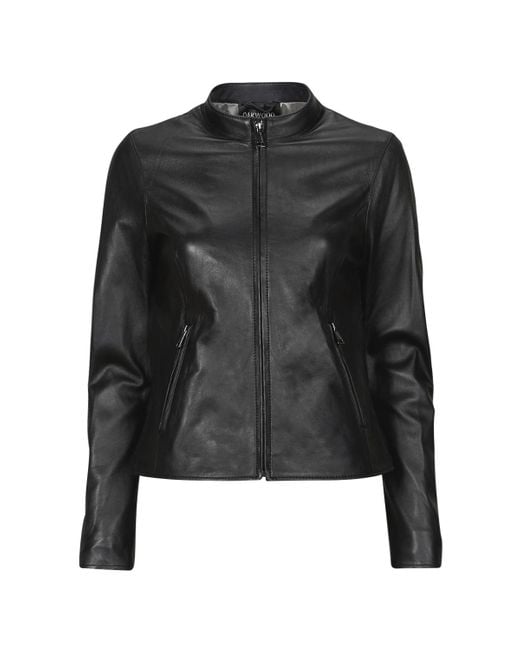 Oakwood Black Leather Jacket Bea