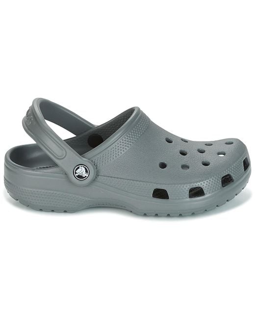 CROCSTM Gray Classic Clogs (shoes)