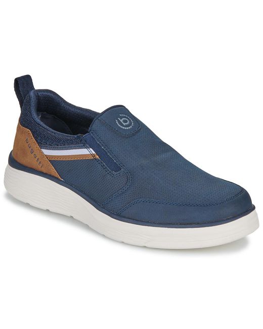 Bugatti Blue Slip-ons (shoes) Astra for men
