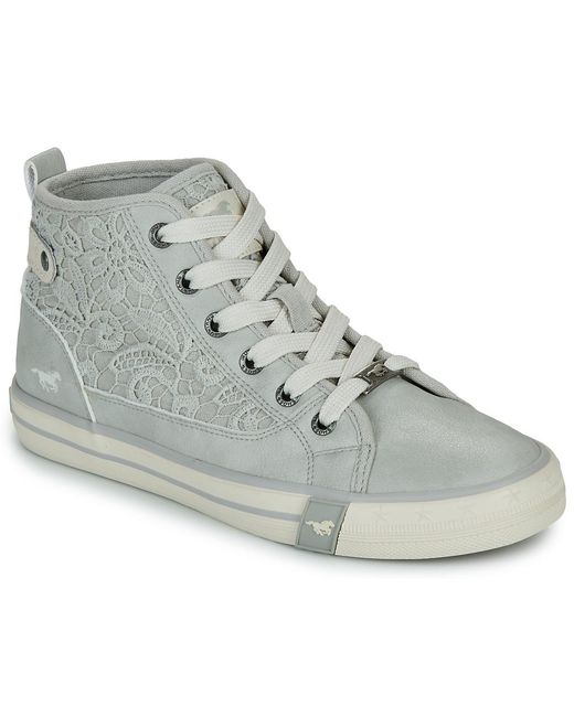Mustang Gray Shoes (high-top Trainers) 26m0242001-grey