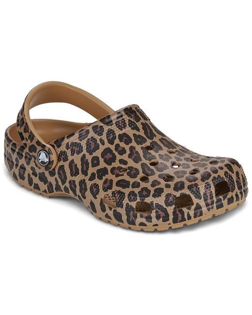 CROCSTM Brown Clogs (shoes) Classic Animal Clog