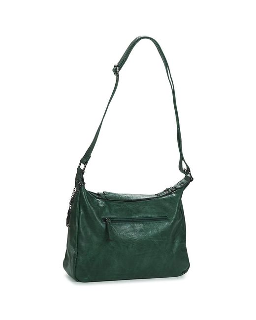 Moony Mood Green Peronile Shoulder Bag