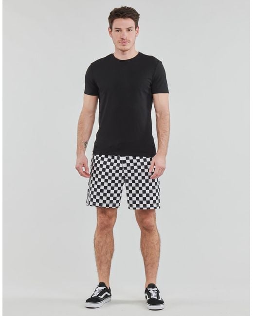 Vans Black Range Relaxed Elastic Short Shorts for men
