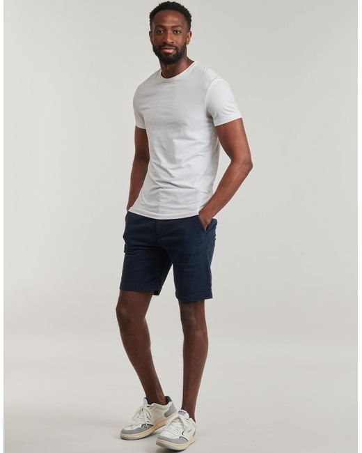 Pepe Jeans Blue Shorts Regular Chino Short for men