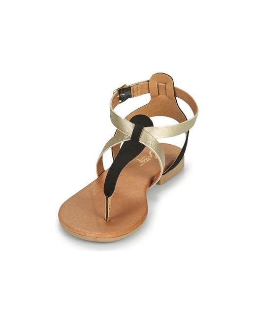 Betty London Metallic Orioul Sandals