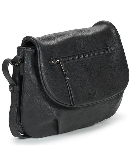 Hexagona Black Shoulder Bag Gracieuse
