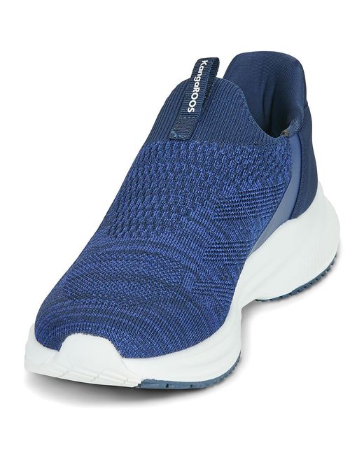 Kangaroos Blue Slip-ons (shoes) K-rdm Rouny for men