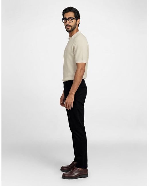Jack & Jones Black Trousers Jpstollie Vance Chino for men